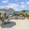 outdoor grills and dining area
