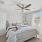 bedroom with a king size bed and natural light