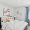 bedroom with natural light